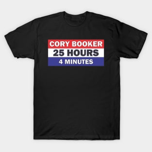 Cory Booker Filibuster Record Holder T-Shirt
